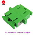 SC Duplex Single Mode, Multimodo, Om3 y APC Adaptador de fibra óptica